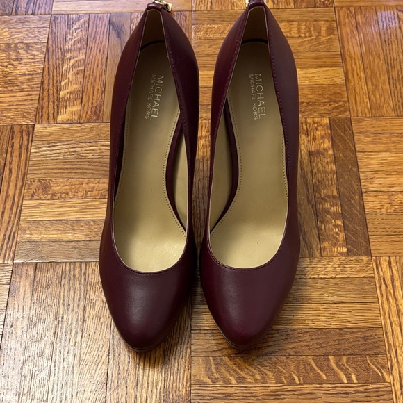 Michael Kors Dark Red Women's Heels - Picture 1 of 4